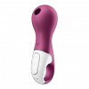 Satisfyer Lucky Libra - masażer łechtaczki (bordowy)
